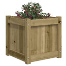 plantekasse 40x40x40 cm imprægneret fyrretræ