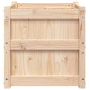 plantekasse 50x50x50 cm massivt fyrretræ