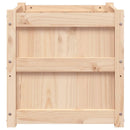 plantekasse 50x50x50 cm massivt fyrretræ