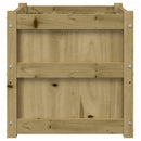plantekasse 50x50x50 cm imprægneret fyrretræ