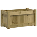 plantekasse 60x31x31 cm imprægneret fyrretræ