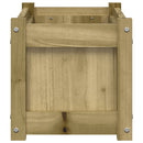 plantekasse 60x31x31 cm imprægneret fyrretræ