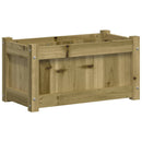 plantekasse 60x31x31 cm imprægneret fyrretræ