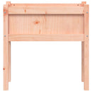 plantekasse med ben 70x31x70 cm massivt douglasgran