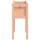 plantekasse med ben 70x31x70 cm massivt douglasgran