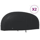 motorcykelovertræk 2 stk. 265x105x125 cm 210D oxfordstof