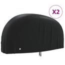 cykelovertræk 2 stk. 200x85x110 cm 190T oxfordstof