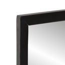 spejl med hylde 80x8x55 cm glas og massivt mangotræ