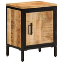 sengebord 40x30x52,5 cm massivt ru mangotræ