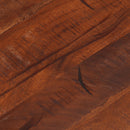 bordplade Ø50x3,8 cm rund massivt genbrugstræ
