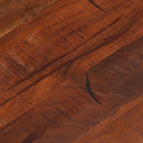 bordplade Ø60x3,8 cm rund massivt genbrugstræ