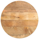 bordplade Ø40x2,5 cm rund massivt mangotræ