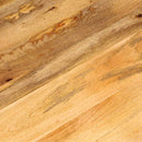 bordplade Ø90x3,8 cm rund massivt mangotræ