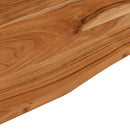 skrivebordsplade 120x50x2,5 cm rektangulær massivt akacietræ
