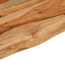 bordplade 160x30x2,5 cm rektangulær massivt akacietræ