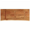 bordplade 100x40x2,5 cm rektangulær massivt akacietræ