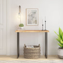 bordplade 100x40x2,5 cm rektangulær massivt akacietræ