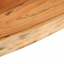 bordplade 160x40x2,5 cm rektangulær massivt akacietræ