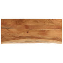 bordplade 90x40x3,8 cm rektangulær massivt akacietræ