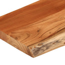 bordplade 160x40x3,8 cm rektangulær massivt akacietræ