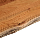 bordplade til badeværelse 100x60x3,8 cm rektangulær akacietræ