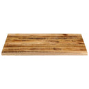 bordplade 110x80x2,5 cm naturlig kant massivt ru mangotræ