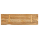 bordplade 100x40x3,8 cm naturlig kant massivt mangotræ
