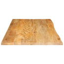 bordplade 120x60x3,8 cm naturlig kant massivt mangotræ