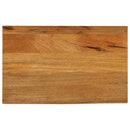 bordplade 40x20x3,8 cm naturlig kant massivt mangotræ