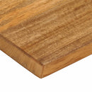 bordplade 40x20x3,8 cm naturlig kant massivt mangotræ