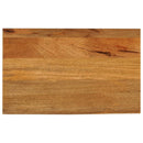 bordplade 50x40x3,8 cm naturlig kant massivt mangotræ