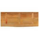 bordplade 90x40x3,8 cm naturlig kant massivt mangotræ