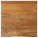 bordplade 60x60x3,8 cm naturlig kant massivt mangotræ