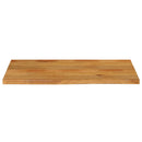 bordplade 110x60x3,8 cm naturlig kant massivt mangotræ