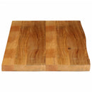 bordplade 110x60x3,8 cm naturlig kant massivt mangotræ
