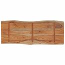 bordplade 100x40x2,5 cm rektangulær massivt akacietræ