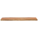 bordplade 100x40x2,5 cm rektangulær massivt akacietræ