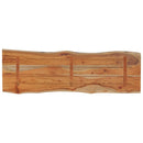 bordplade 110x40x2,5 cm rektangulær massivt akacietræ