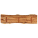 bordplade 180x40x2,5 cm rektangulær massivt akacietræ