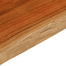 bordplade 90x40x3,8 cm rektangulær massivt akacietræ