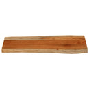 bordplade 100x40x3,8 cm rektangulær massivt akacietræ