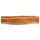 bordplade 160x40x3,8 cm rektangulær massivt akacietræ