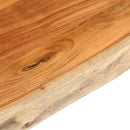 bordplade 160x40x3,8 cm rektangulær massivt akacietræ
