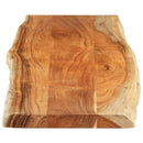 bordplade 180x40x3,8 cm rektangulær massivt akacietræ