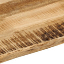 bordplade 80x60x3,8 cm naturlig kant massivt ru mangotræ