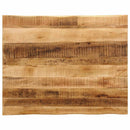 bordplade 100x80x3,8 cm naturlig kant massivt ru mangotræ
