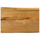 bordplade 50x40x3,8 cm naturlig kant massivt mangotræ