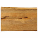 bordplade 60x40x3,8 cm naturlig kant massivt mangotræ