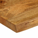 bordplade 120x40x3,8 cm naturlig kant massivt mangotræ
