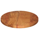 bordplade 80x40x2,5 cm oval massivt akacietræ